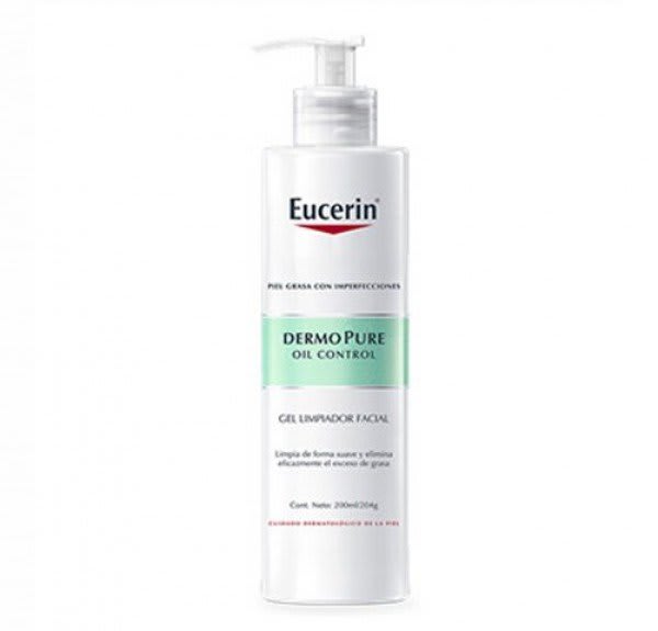 DermoPure Gel Limpiador Facial Eucerin (200ml ) Santa Úrsula Salud
