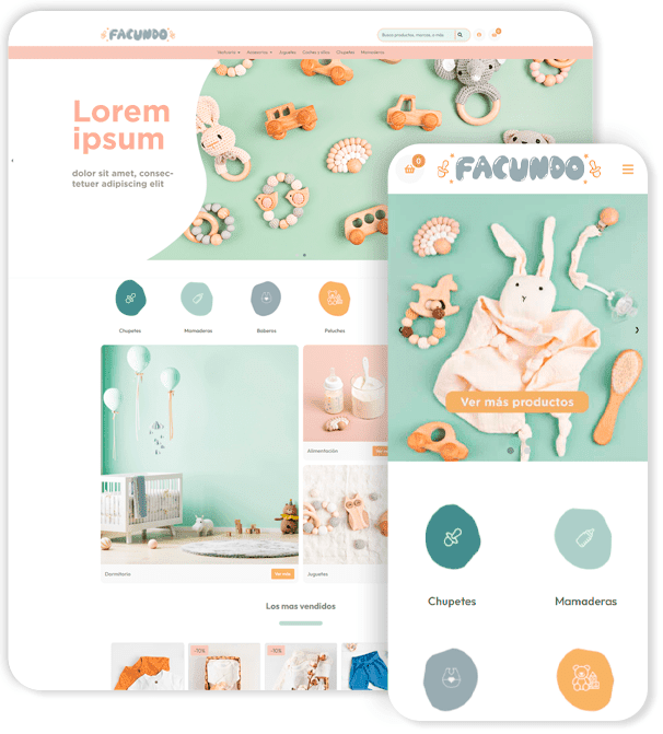 Plantilla de Ecommerce Facundo Moderno