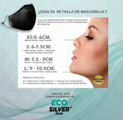 Mascarilla Eco Silver Plus Blanco Mascarilla Eco Silver Plus Blanco