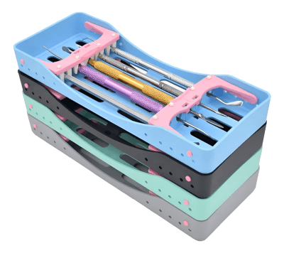 Caja para Esterilizar de 5 slots