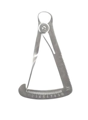 Calibrador para metal1