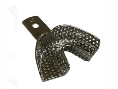 Cubeta Parcial de Acero Perforada