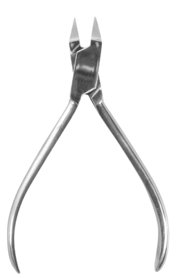 Alicate adams punta plana S/estrias corto1
