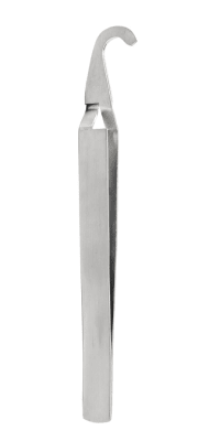 Pinza para colocar brackets curva