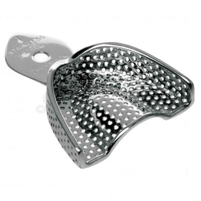 Cubetas de impresión de acero Rimlock Perforada