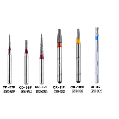 Fresas diamante CD, CR y DI7