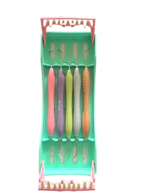 Kit Espátulas Resina Anterior 5uds