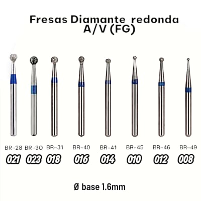 Fresas diamante BR