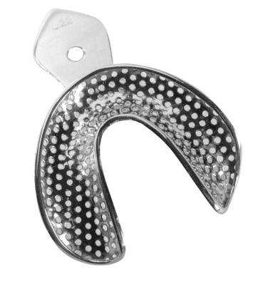 Cubeta desdentada Perforada de Acero1