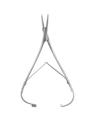 Pinza Mathieu para elásticos con muesca1