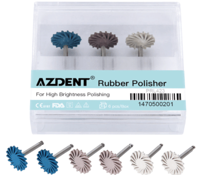 Espirales de pulido para resina