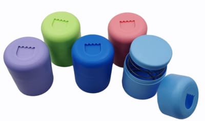 Dispensador de algodón plástico1