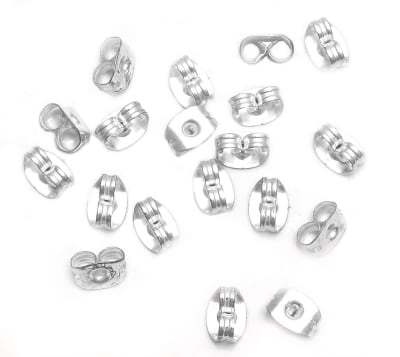 Tuerca Aro Plata (Par)