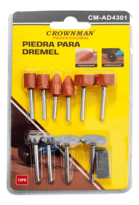 Kit Para Minitorno Piedras Pulidoras Dremel 11pcs (Set),