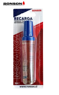 Recarga Gas Butano Ronson 18ml (Unidad)
