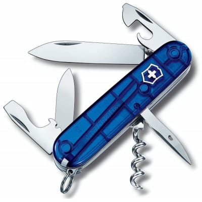 VICTORINOX SPARTAN BLUE TRANS.