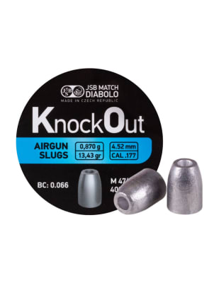 JSB KNOCKOUT SLUG 4.5MM/ 13,43gr
