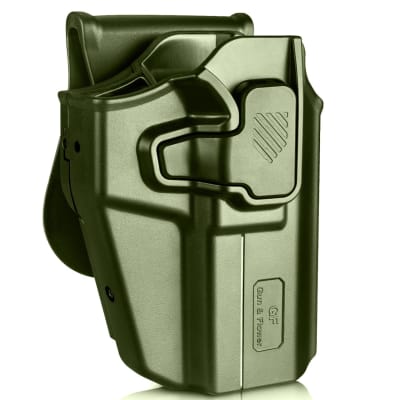 HOLSTER UNIVERSAL P/ARMAS VERDE1