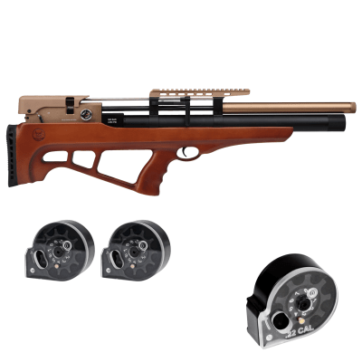 RIFLE LETAL V-8 PCP Cal.5.5mm y Cal.6.35mm