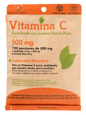 VITAMINA C 500MG DULZURA NATURAL