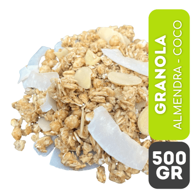 GRANOLA ALMENDRA COCO  500GR
