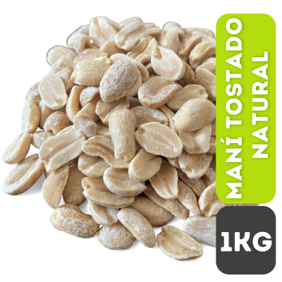 MANÍ TOSTADO SIN SAL 1KG