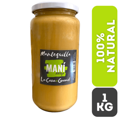 MANTEQUILLA MANÍ 1000GR LACASA