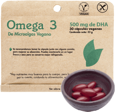 OMEGA 3 DE MICROALGAS 500MG