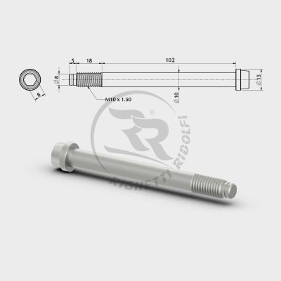 King Pin 102x18 MM d10 Karting