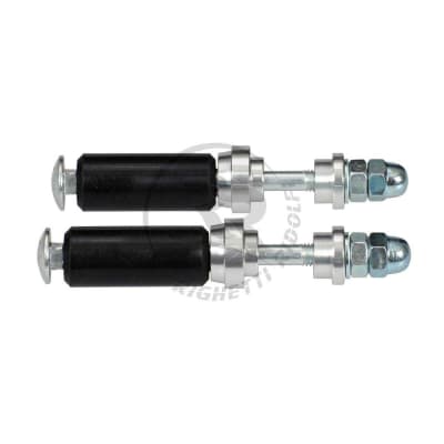 juego de 2 pernos para choque trasero tubo 30 mm