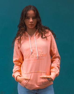 COTE DE AZUR HOOD PINK