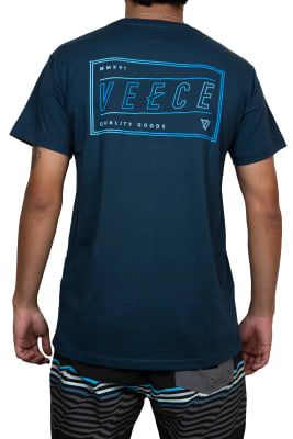 TILTED TEE MINERAL/BLUE