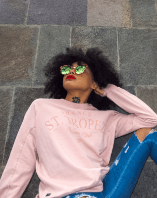 SAINT TROPEZ CREW PINK