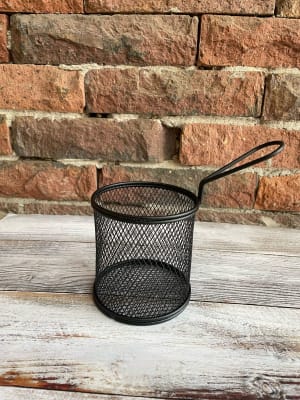 CANISTER METAL BLACK