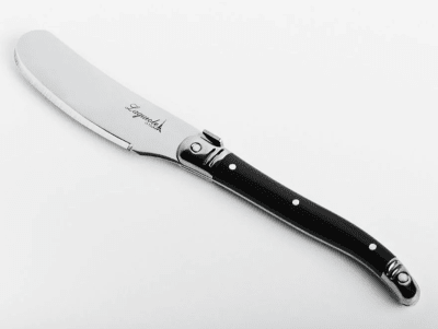 LAGUIOLE NEGRO MINI CUCHILLO DE MANTEQUILLA