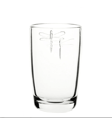 LA ROCHERE, SET DE 6 VASOS LIBELULA 400 ML