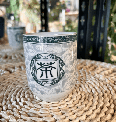 TAZA CHINA VERDE