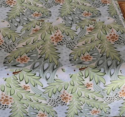 ANTIMANCHAS LAVABLE MANTEL PAON VERT