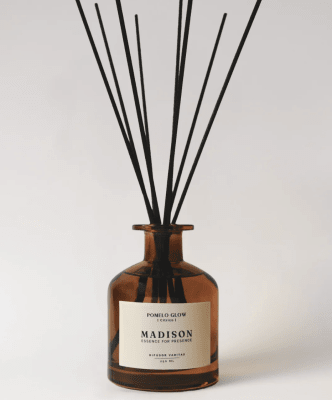 DIFUSOR VARITAS 250 POMELO GLOW AMBAR MADISON