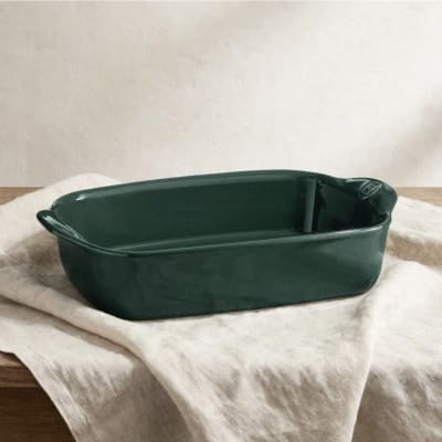 EMILE HENRY FUENTE RECTANGULAR HORNO VERDE 42