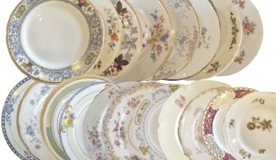 VINTAGE PLATO DE PAN VARIEDADES