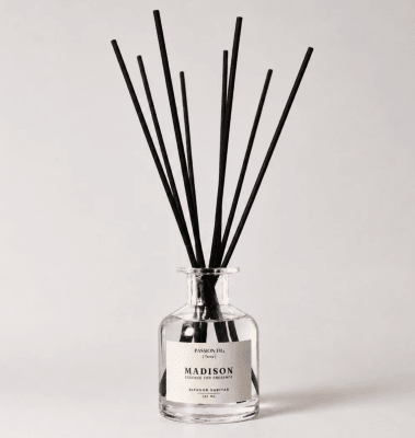 MADISON DIFUSOR VARITAS PASSION FIG 150 ML TRANSPARENTE