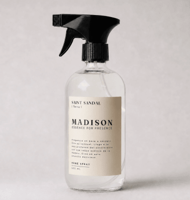 MADISON HOME SPRAY SAINT SANDAL TRANSPARENTE