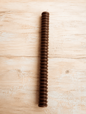 VELA LARGA TORNEADA TABACO