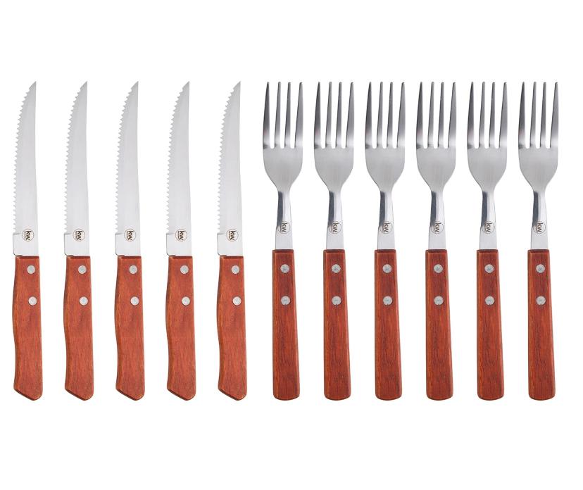 SET CUBIERTOS PARA ASADO 6 P | Amigas del Salto