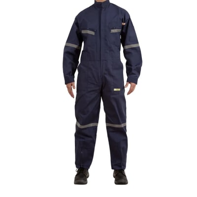 Overol Canvas con Cinta Reflectante Alaska