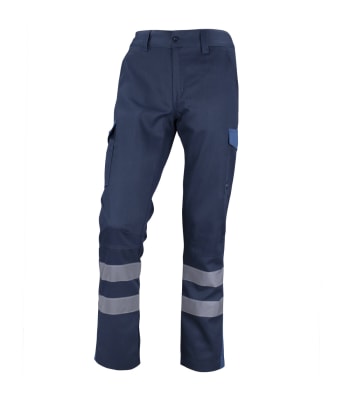 Pantalón Cargo Gabardina Bicolor Hombre TW