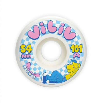 RUEDAS SKATE QUILTRO  54 MM 101 A