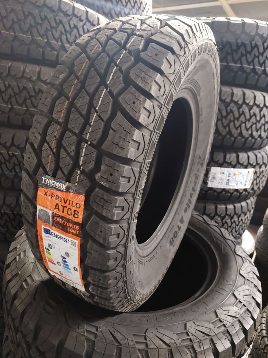 NEUMATICO 235/70 R16 106T X-privilo AT08 TRACMAX PCR | Neumáticos del Maule