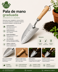 Pala de Jardineria Graduada 0